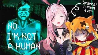 【NO, I'M NOT A HUMAN】apocalyptic papers please?! with @holoen_gigimurin !! #calliolive