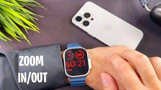 Apple Watch Ultra 2 Screen Zoomed In & How To Fix