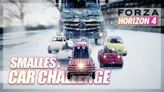 Forza Horizon 4 - SMALLEST Car Challenge! (Mini-Game)