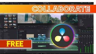 Collaborate for Free in Davinci Resolve 16/17/18! *NOT CLOUD*
