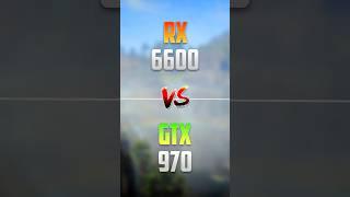 GTX 970 vs RX 6600