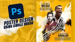 How to Create Professional Sport Poster Design - #Photoshop Tutorials