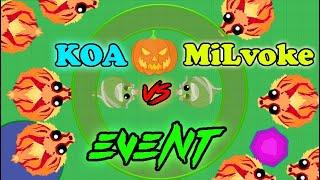 MOPE.IO // KOA THREW ME AN ARENA AT AN EVENT IN МОРЕ.ІО! // KOA КИНУЛ МНЕ АРЕНУ В MOPE.IO!