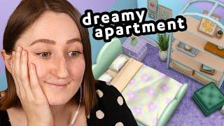 i built a pastel apartment in the sims