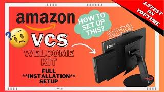 Amazon VCS Computer Setup |  how to install amazon vcs computer system | setup of desktop system |