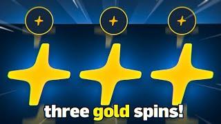 THREE GOLDEN SPINS AT THE SAME TIME?!