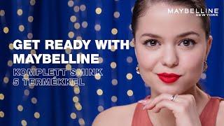 Get ready with Maybelline - Komplett smink 5 termékkel