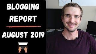 Blogging Report (August 2019) – Organic Traffic Increase of Over 60%!