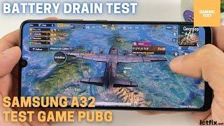 Samsung Galaxy A32 PUBG Mobile Gaming test | Helio G80, 90Hz Display