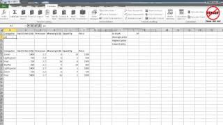 Excel: How to Use the Database Functions DSUM, DAVERAGE, DMAX and DMIN