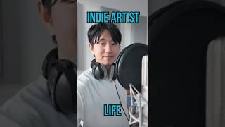 A day in the life of an indie artist ️ #indieartist