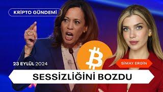 Kamala Harris Sessizliğini Bozdu: İlk Kripto Açıklaması | Kripto Gündemi | uzmancoin