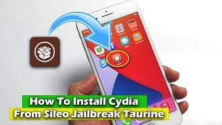 How To Install Cydia From Sileo Jailbreak Taurine