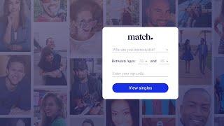 Match (Match.com) sign up process