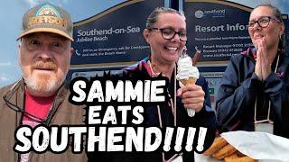 SOUTHEND SEAFRONT SNACKATHON! And we only went out to walk the DOG!