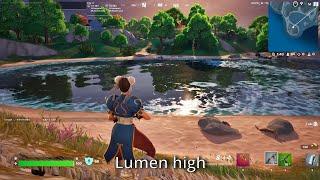 Fortnite lumen reflections comparison | RTX 2060 | Unreal Engine 5.1