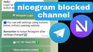 nicegram blocked channel