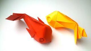 Origami Fish Tutorial (Davor Vinko)