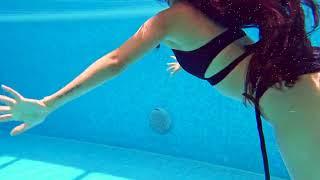 Hottest Bikini Girl Underwater Swimming Full Video