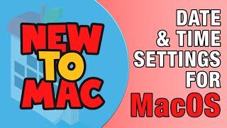 Date & Time Settings in Mac OS