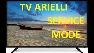 TV Arielli 32" Led  :  " SERVICE MODE "