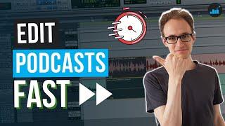 Get Faster At Editing Podcasts! (Fast Podcast Editing Tips)