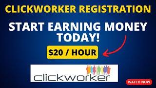Clickworker Registration Guide: Step-by-Step Tutorial to Start Earning Money Today!