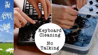 Back to basics ASMR - Keyboard Cleaning - No Talking