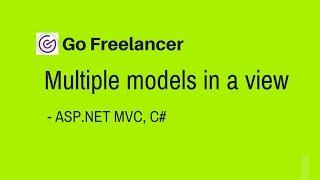 Multiple models in a view asp.net mvc