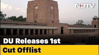 DU Cut Off 2020 List Released: 100% Cut-Offs At LSR