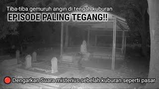 PENAMPAKAN SOSOK MISTERIUS!! NEKAD SEMALAMAN TIDUR DI RUMAH HANTU TENGAH KUBURAN