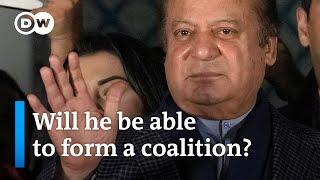 Pakistan: Former Prime Minister Nawaz Sharif claims victory in general election | DW News