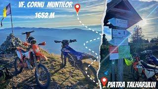 Continuam traseul spre Piatra Talharului si Vf. Cornu Muntilor | #endurovlog 142 - Partea 2