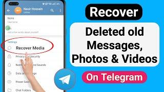 How to Recover Deleted Telegram Messages,Chats,Pictures & Video (New 2023)