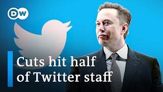 Twitter employees sue over Elon Musk's mass layoffs | DW News