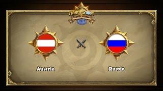 Австрия vs Россия | Austria vs Russia | Hearthstone Global Games (16.05.2017)