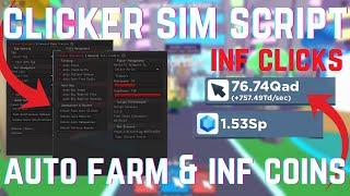 [3X] Roblox Clicker Simulator Script Hack - Auto Farm | Unlock All Boosts | Teleports & More | 20.