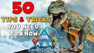 50 Tips & Tricks You NEED To Know In ARK: Survival Ascended