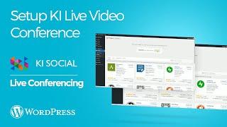 How to install Video Conferencing in Wordpress - KI Live Video