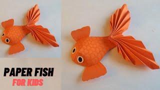 3D Paper craft  | How to make fish using paper | Animal paper craft