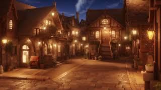 Village Ambience Inspired in Traverse Town - Kingdom Hearts | With Music 