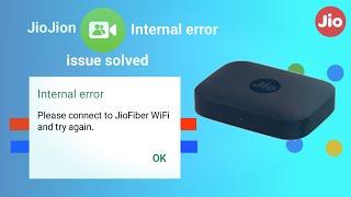 Goodbye to JioJoin Internal Error Problem