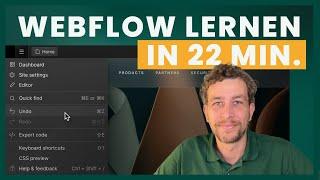 Lerne Webflow | Einsteiger-Tutorial Webdesign mit Webflow