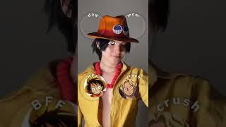 #anime #cosplay #onepiece #luffy #ace #onepiececosplay #animememe #bsd #naruto #aot #jjk