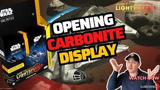 Opening meines Carbonite Display! | Part 2 | StarWars Unlimited Jump to Lightspeed