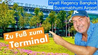 Näher am Flughafen geht nicht: Hyatt Regency Bangkok Suvarnabhumi Airport