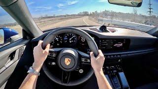 2022 Porsche 911 Carrera (PDK) - POV Test Drive (Binaural Audio)