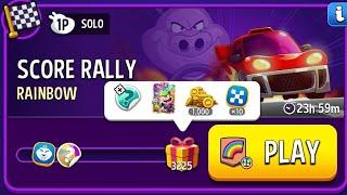 rainbow square matches solo challenge | score rally match masters | rainbow solo today