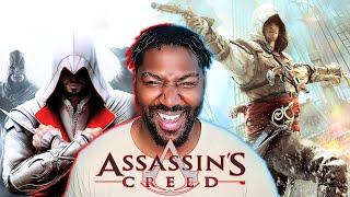 Noob Assassin's Creed Fan Reacts to All Assassin's Creed Cinematic Trailers