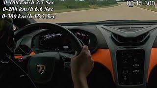 Lamborghini Revuelto 6.5 V12 1001HP Acceleration 0-300 Km/h with Launch Control